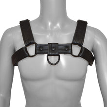 Prowler RED Bull Harness Black with Metal Fittings S