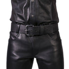 Prowler RED Leather Jeans Black 33 in.