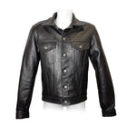 Prowler RED Leather Trucker Jacket L