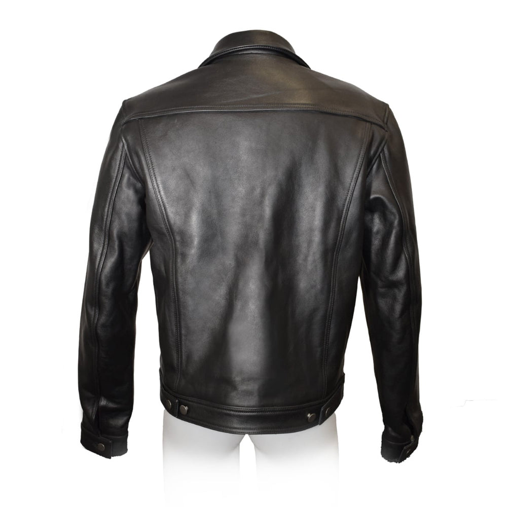 Prowler RED Leather Trucker Jacket XL
