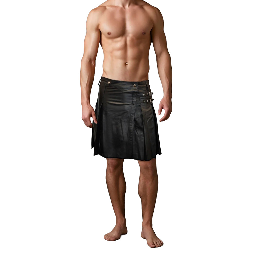 Prowler RED Leather Kilt Size 32-34