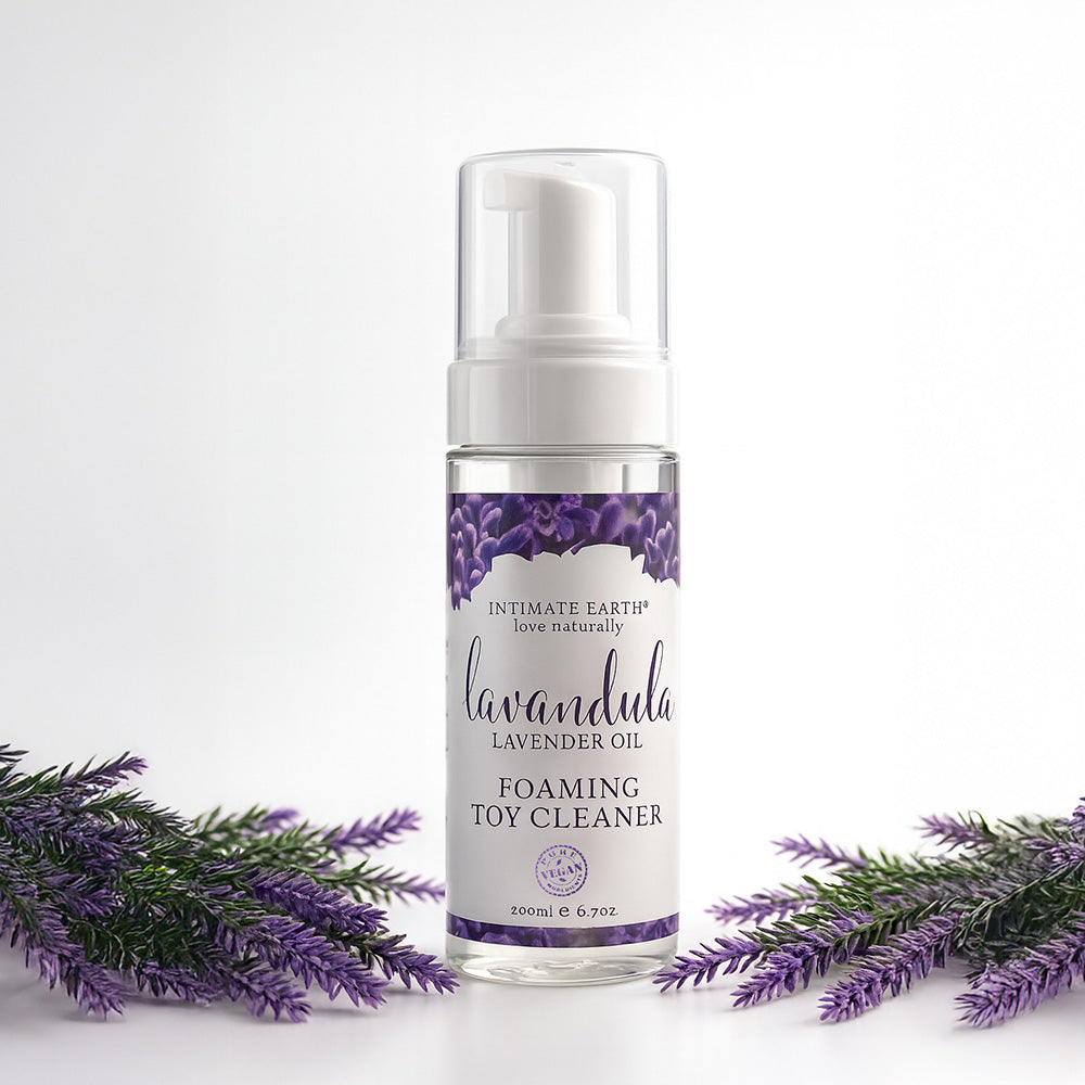 Intimate Earth Lavandula Foaming Toy Cleaner 6.7 oz.