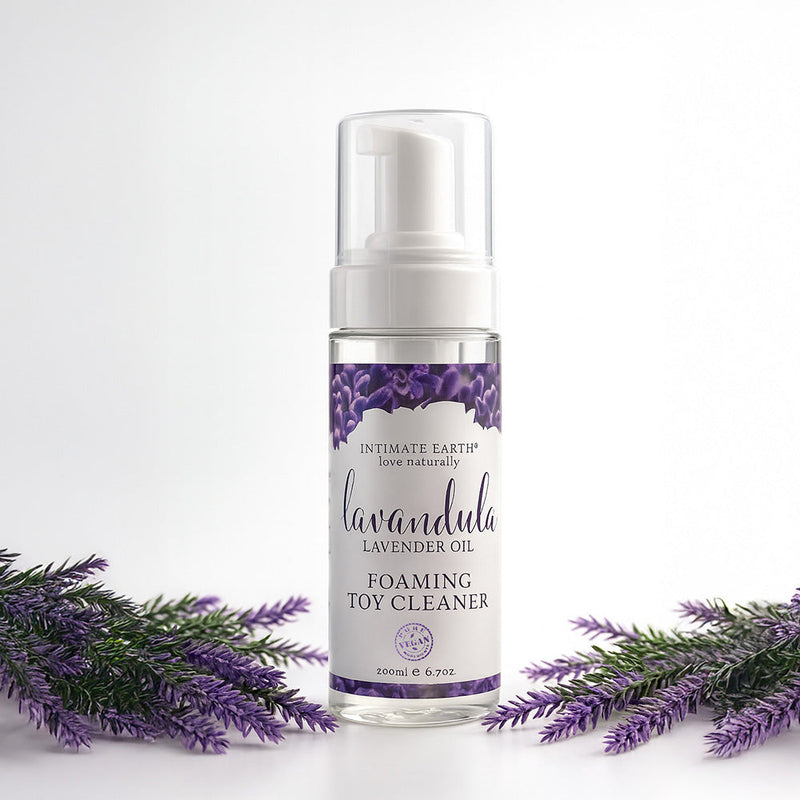 Intimate Earth Lavandula Foaming Toy Cleaner 6.7 oz.