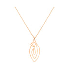 Biird Vulvii Vulva Necklace Rose Gold