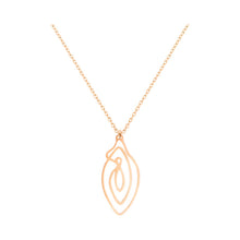 Biird Vulvii Vulva Necklace Rose Gold