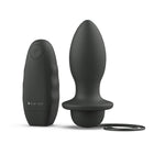 B Swish Bfilled Classic Unleashed Vibrating Plug Black