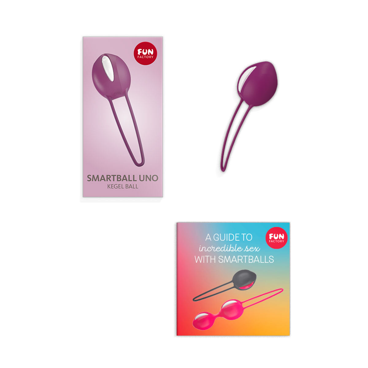 Fun Factory SmartBall Uno Kegel Ball Grape