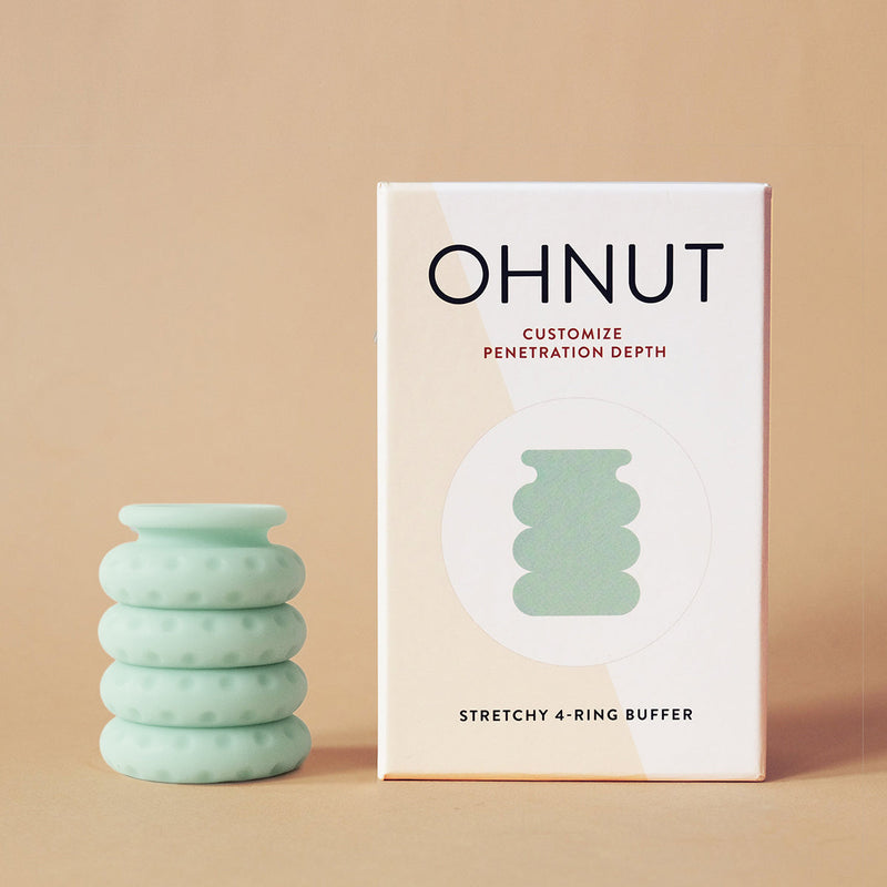 Ohnut Depth-Limiting Rings 4-Pack Jade