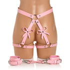 STRICT Bondage Harness with Bows Pink M/L