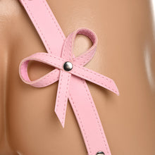 STRICT Bondage Harness with Bows Pink M/L