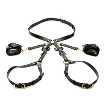 STRICT Bondage Harness with Bows Black M/L