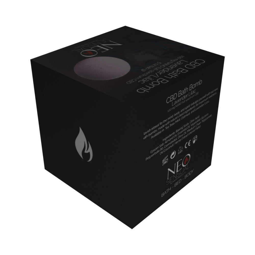 NEO Sensual CBD Bath Bomb Secret Garden