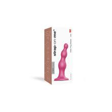 Strap-On-Me Dildo Plug Beads Medium Raspberry