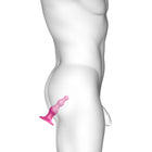 Strap-On-Me Dildo Plug Beads Large Raspberry