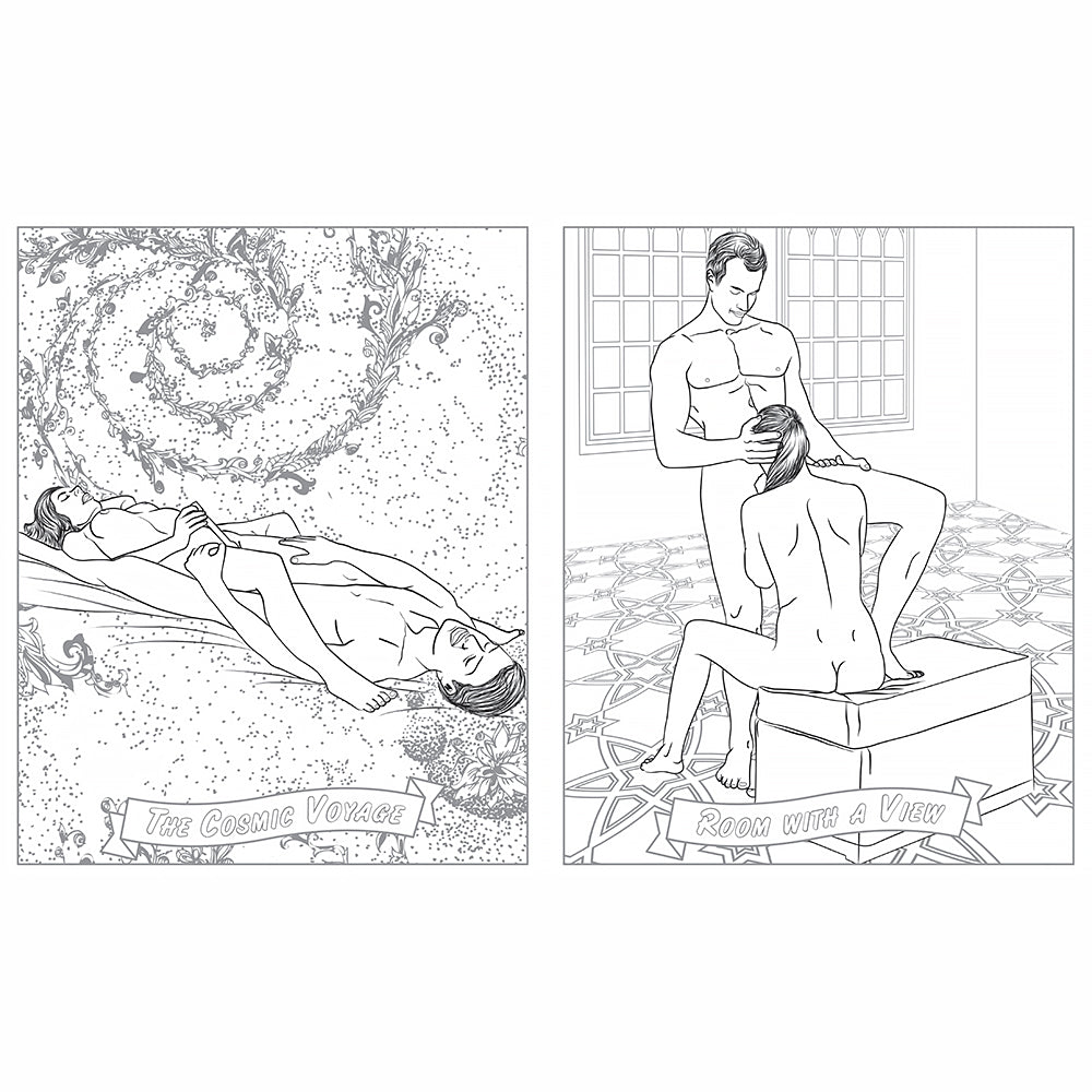 Sex Position Coloring Book: Playtime for Couples