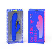 B Swish Bwild Bunny Infinite Classic Vibrator Pacific Blue