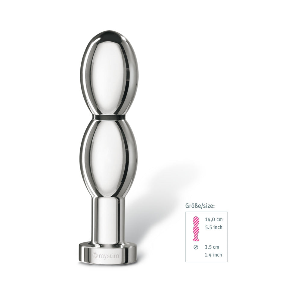 Mystim Oh thello Oval Dildo Round Plug