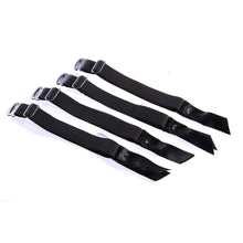 SpareParts Removeable Garters 4-Piece Set Black