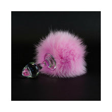 Crystal Delights Magnetic Bunny Tail Plug Pink