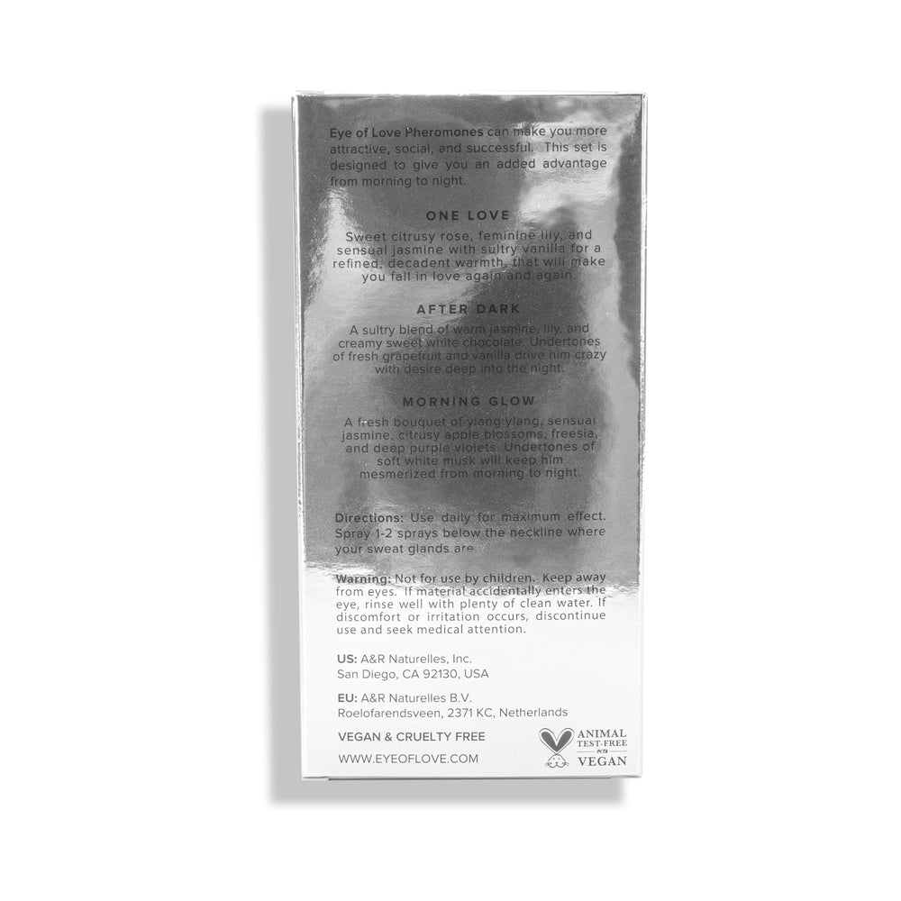 Eye of Love Attract Him Pheromone Parfum 3-Piece Set 10 ml