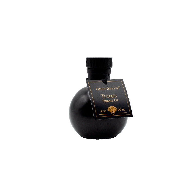 Olivia''s Boudoir Massage Oil Tuxedo 4 oz.