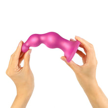 Strap-On-Me Dildo Plug Beads Medium Raspberry