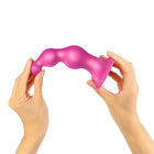 Strap-On-Me Dildo Plug Beads Large Raspberry
